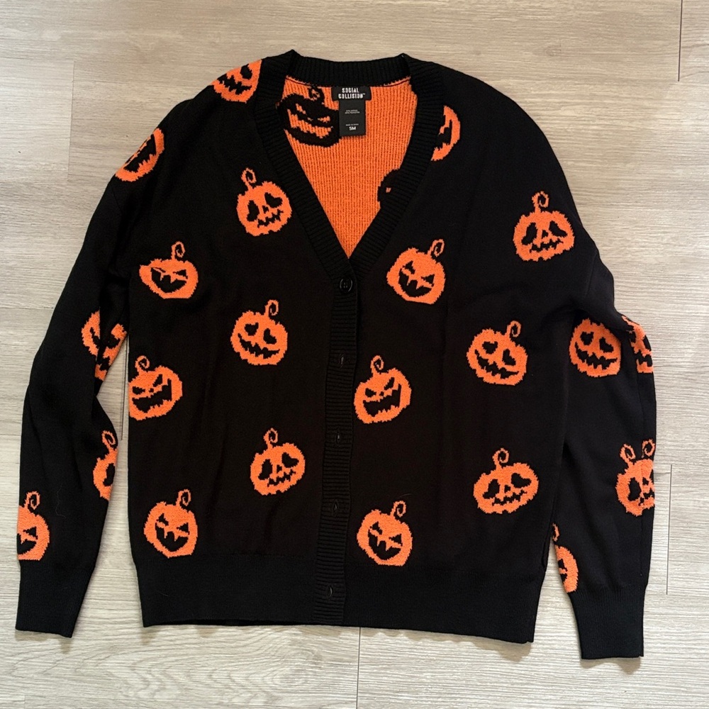 Pumpkin Cardigan